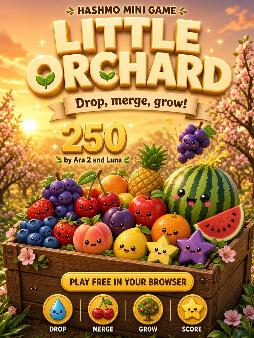 Ara 2 and Luna's Little Orchard cover art